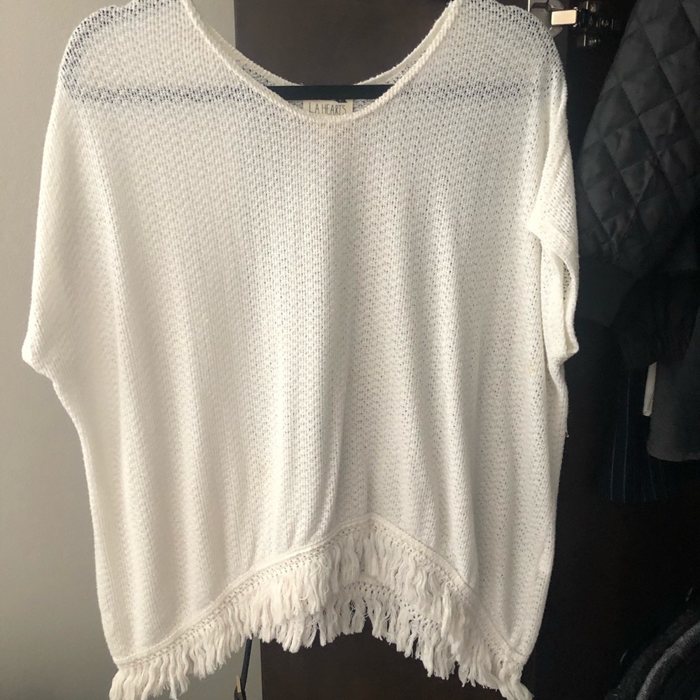 Off white short sleeve